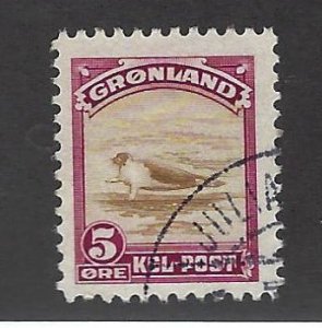 Greenland SC#11 used F-VF SCV$40.00...in Demand!