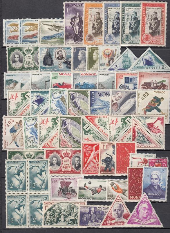 Monaco  - small stamp lot - MNH (981N)