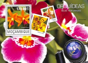 Mozambique 2014, Orchids s/s, MNH