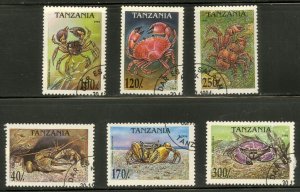 TANZANIA 1295-1300  (MISSING 1301) USED SCV $5.00 BIN $2.00