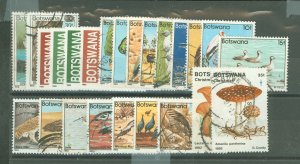 Botswana #289/323  Single (Complete Set)