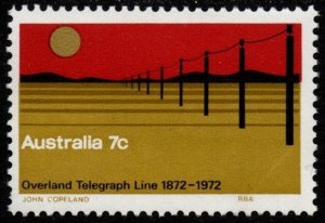 AUSTRALIA SG#517 Centenary of Overland Telegraph Line (1972) MNH