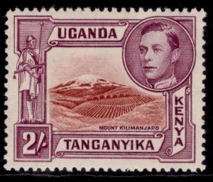 KENYA UGANDA TANGANYIKA GVI SG146a, 2s PERF 14, NH MINT. Cat £85.