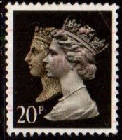Great Britain - #MH193 Machin Queen Elizabeth II - Used
