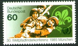 Germany Scott 1446 MNH** 1985 Scout stamp