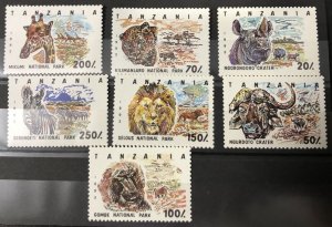 1993 Tanzania 1607-1613 Fauna 6,00 €