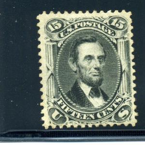 Scott 77 Lincoln Unused Stamp with PSE Cert (Stock 77-7 Cert)