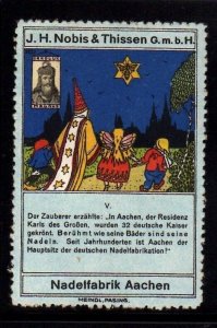 German - JH Nobis & Thiessen Needle Factory, Wizard Series #5 Carolus Magnus, MH