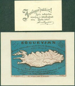 ICELAND Collection S. EGGERTSSON Postcards 1912-1944, 25 total items