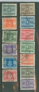 Italy #J28-40 Used Single (Complete Set)