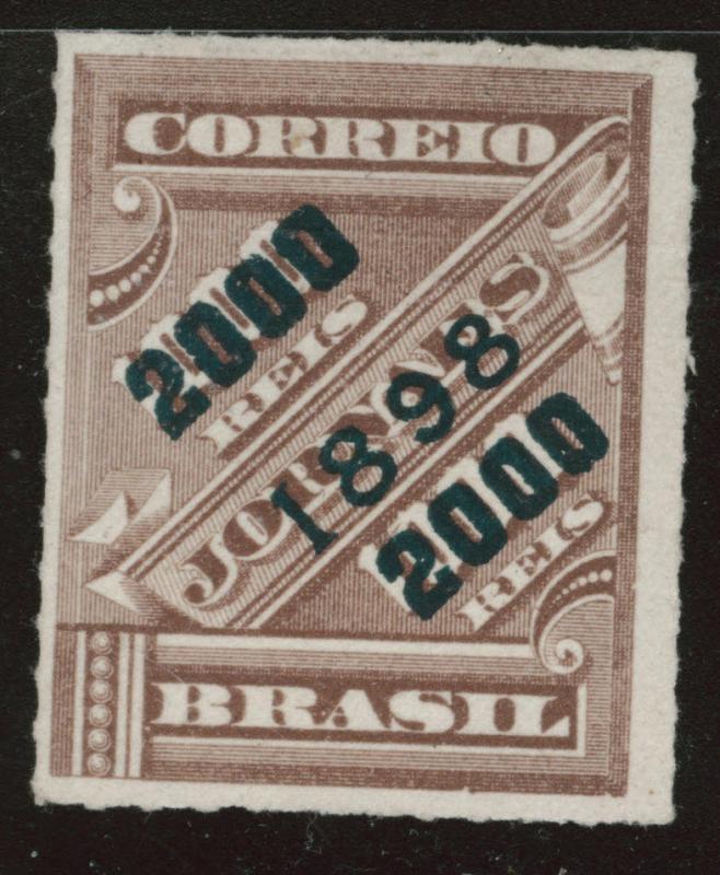 Brazil Scott 128 MNG from 1898 surcharge set 