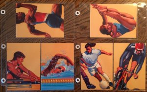 US UX261a Mint Unused Postal Card Set (UX242-UX261) Olympics