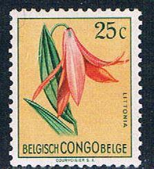 Belgian Congo 266 MNH Flower Littonia 1952 (B0401)+