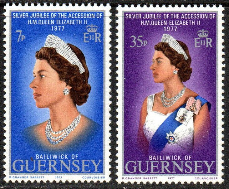 Guernsey Sc #145-146 MNH