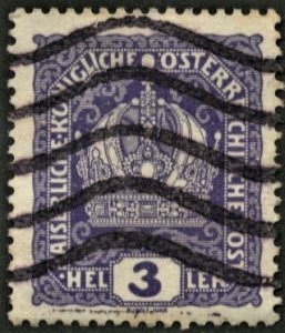 AUSTRIA - SC #145 - USED - 1916 - Austria491DM01
