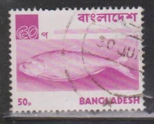 BANGLADESH Scott # 48 Used - Fish - Hilsa