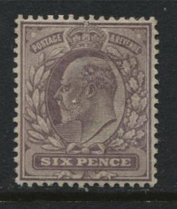 KEVII 6d SG 245a on chalky paper mint o.g. perfectly centred Superb!