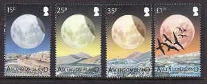 Ascension-Sc#853-6-Unused NH set-Space-The Moon-2004-