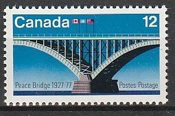 1977 Canada - Sc 737 - MNH VF - 1 single - Peace Bridge