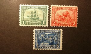 US #548-50 mint hinged e2011 12371