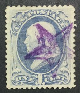 MOMEN: US #156 PURPLE STAR USED #24536