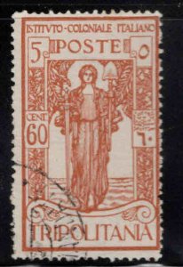 Tripolitania Scott B11 Used stamp