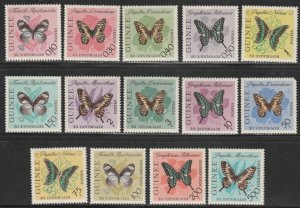 Guinea #291-304 MNH Full Set of 14 $25.40