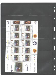 I.O.M.2007 EUROPA-CAMPING;#1183a - 1184b 1 SET=$1.50 MNH;;