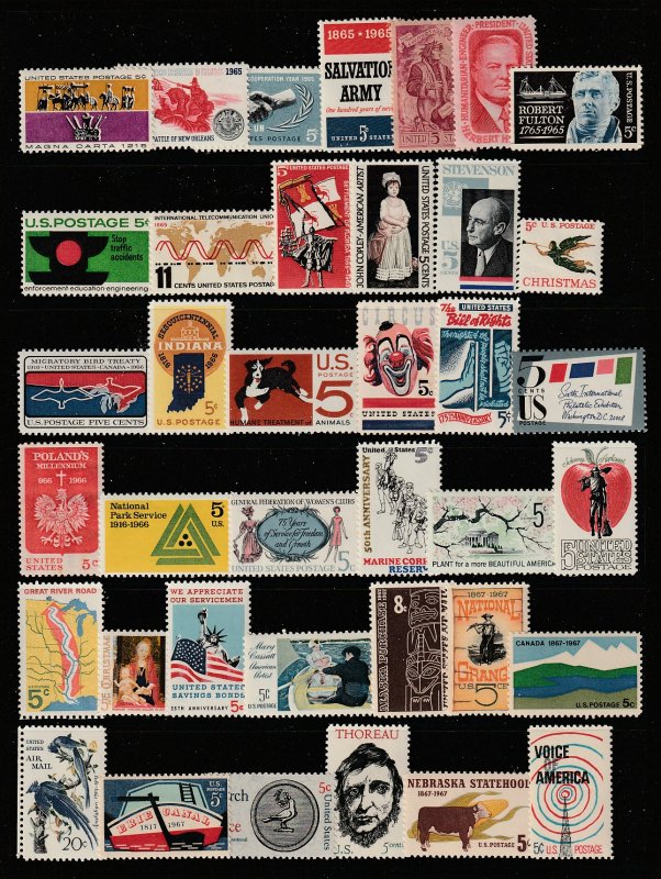 USA a mint collection from 1960's