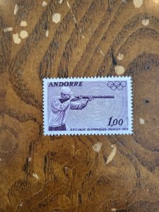 Stamps French Andorra Scott #213 nh