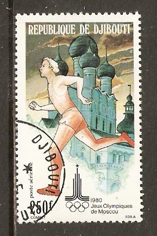 Djibouti  #C131  used CTO  (1980)  c.v. $1.00