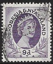 Rhodesia & Nyasaland 148 Used - Elizabeth II