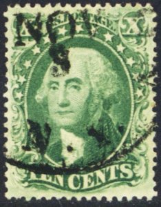 33, Used XF 10¢ GEM - With PFC Graded 90 Certificate * Stuart Katz