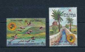 [48549] Oman 1987 International environment day Birds Flamingos MNH