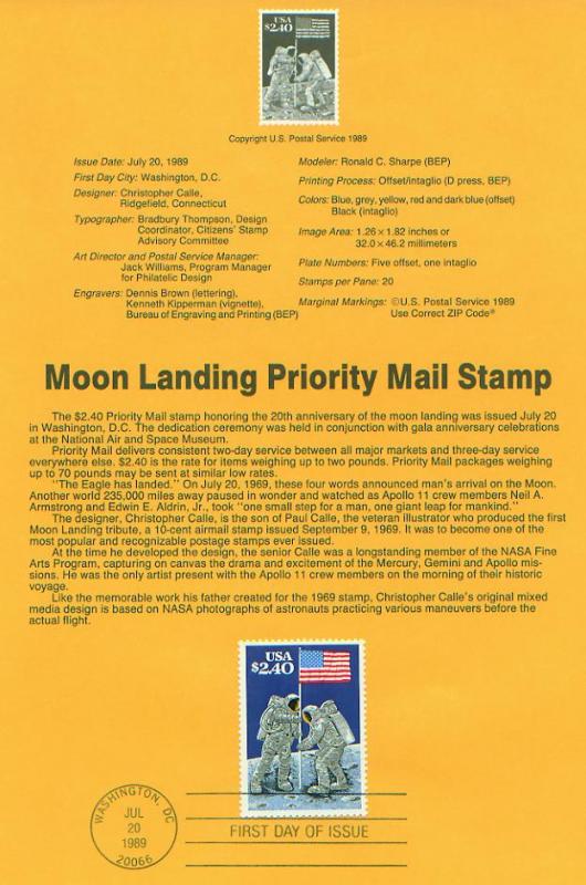 Moon Landing Priority (USCPF2419)