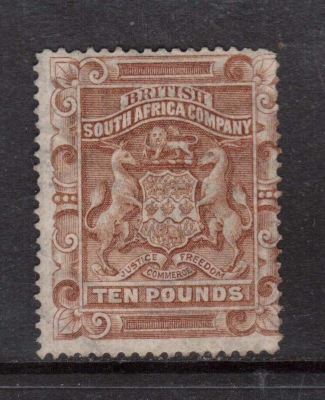 Rhodesia SG #13 Used But Appears Mint **With Certificate**