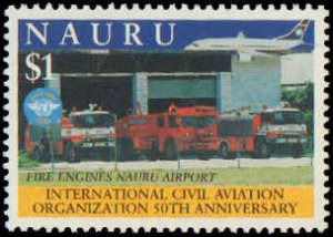 Nauru #411-414, Complete Set(4), 1994, Never Hinged