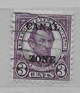 Canal Zone 102 1927-31 3c Washington Used