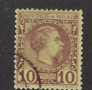 Monaco SC#4 used F-VF CV$40.00...in Demand!