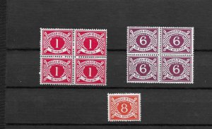 ireland 1940-70 POSTAGE DUES