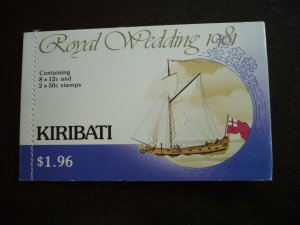 Stamps - Kiribati - Scott# 373a - Mint Never Hinged Booklet