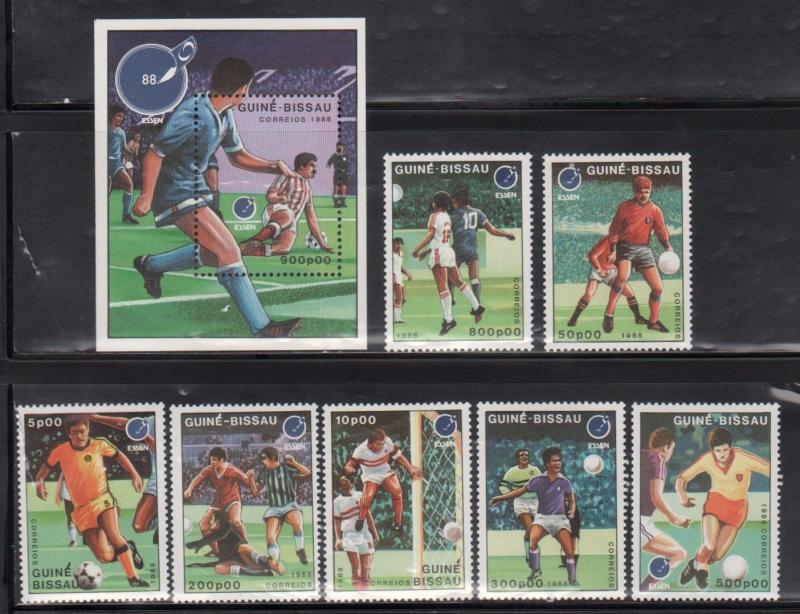 Guinea Bissau 711-18 World Cup Soccer Mint NH