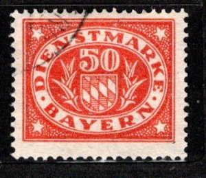 German States Bavaria Scottl # O40, used