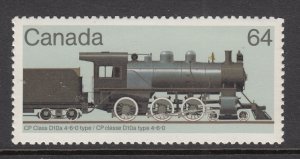 Canada 1039 Train MNH VF