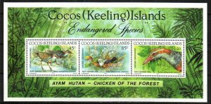 Cocos Islands Stamp 263  - Buff-banded rail