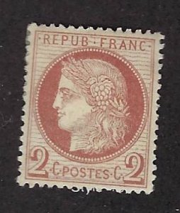 France SC#51 Mint F-VF SCV$90.00...Fill a Key Spot(s)!