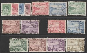PAPUA 1937-41 complete sets Coronation, Declaration & Airmail sets.