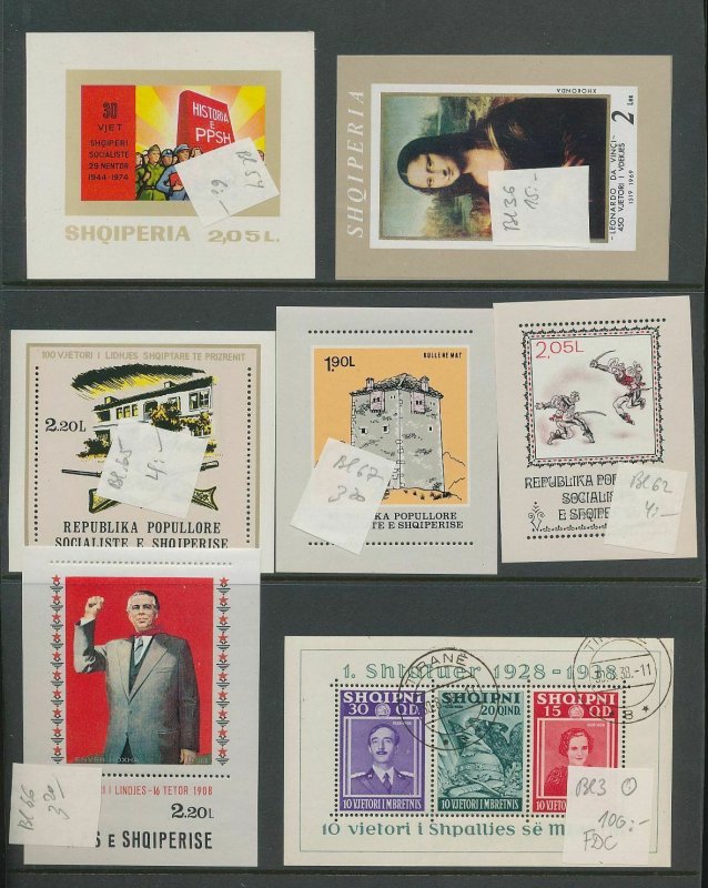 ALBANIA Early/Modern MH Unused MNH Collection(Appx 650)GM301