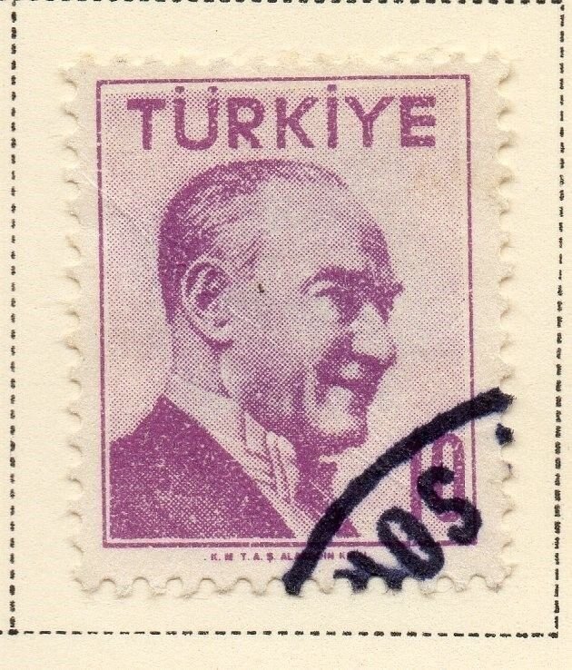 Turkey 1957 Early Issue Fine Used 10k. 093070