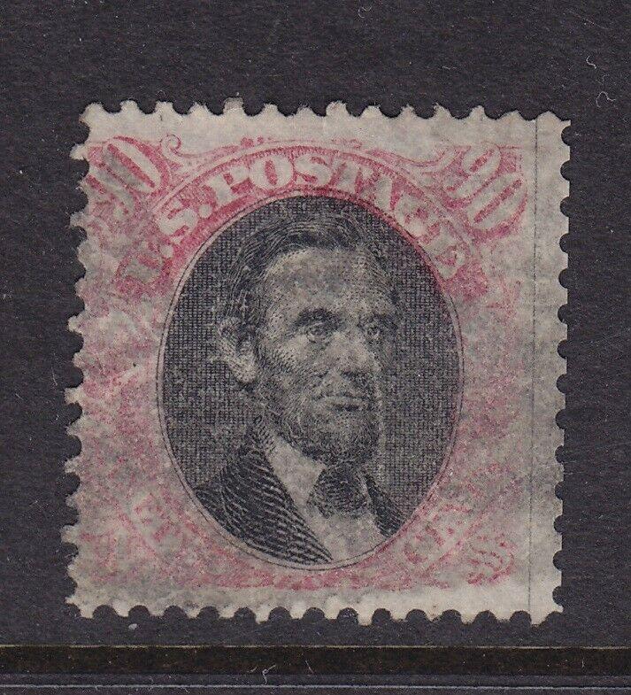 122 F-VF used neat cancel with nice color cv $ 1900 ! see pic !